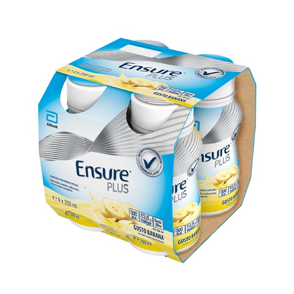 ENSURE PLUS BANANA 4 BOTTIGLIE DA 200 ML - doctorpill.it