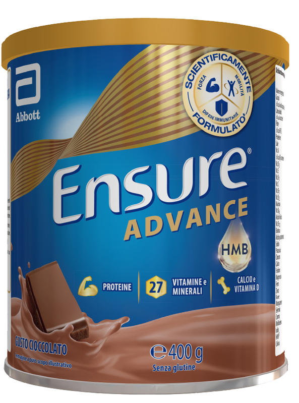 ENSURE ADVANCE CIOCCOLATO 400 G - doctorpill.it