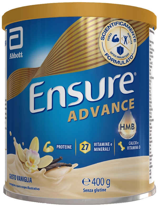 ENSURE ADVANCE VANIGLIA 400 G - doctorpill.it