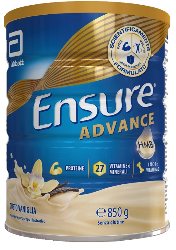 ENSURE ADVANCE VANIGLIA 850 G - doctorpill.it