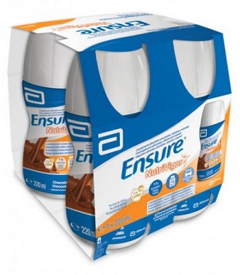 ENSURE NUTRIVIGOR CIOCCOLATO 4 BOTTIGLIE DA 220 ML - doctorpill.it