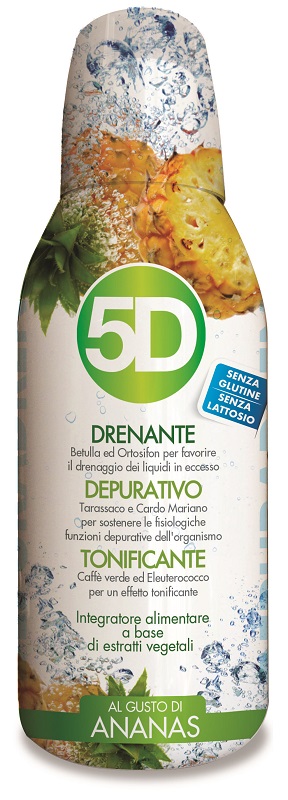 5D SLEEVERATO ANANAS 500 ML - doctorpill.it