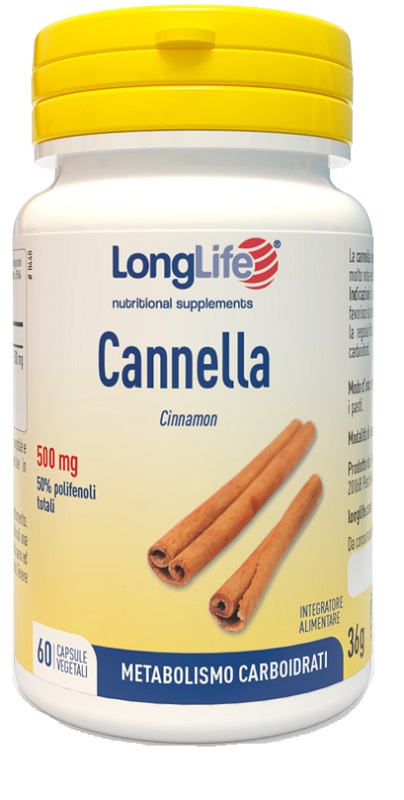 LONGLIFE CANNELLA 60 CAPSULE - doctorpill.it