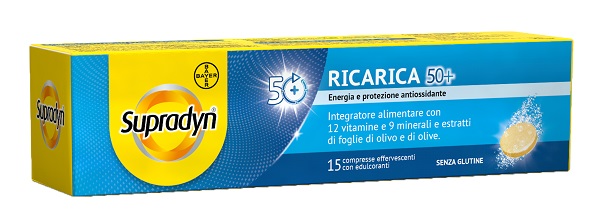SUPRADYN RICARICA 50+ 15 COMPRESSE EFFERVESCENTI - doctorpill.it
