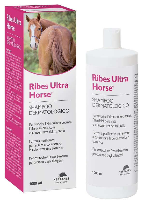 RIBES HORSE ULTRA SHAMPOO DERMATOLOGICO 1 LITRO - doctorpill.it