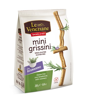 LE VENEZIANE MINI GRISSINI ROSMARINO 250 G - doctorpill.it
