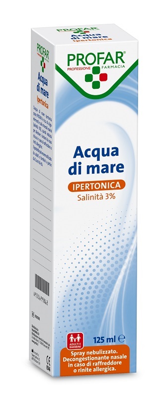 ACQUA DI MARE SPRAY IPERTONICA 3% PROFAR 125 ML - doctorpill.it