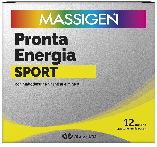 MASSIGEN SPORT PRONTA ENERGIA 12 BUSTINE - doctorpill.it