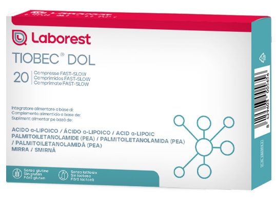 TIOBEC DOL 20 COMPRESSE DA 1455 MG - doctorpill.it
