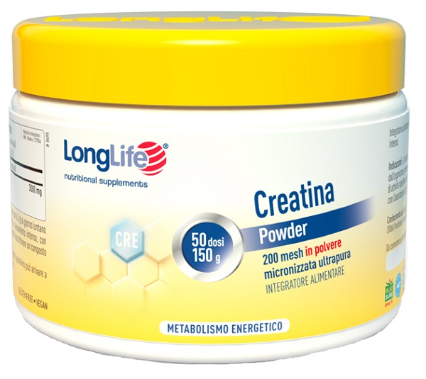 LONGLIFE CREATINA POWDER 150 G - doctorpill.it