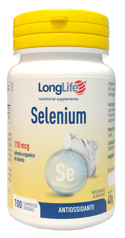 LONGLIFE SELENIUM 100 COMPRESSE DIVISIBILI - doctorpill.it