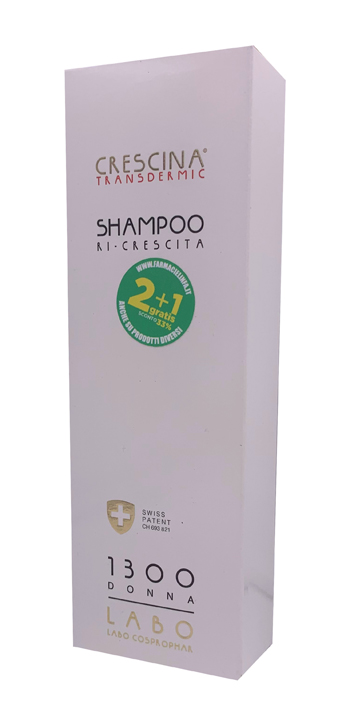 SHAMPOO TRANSDERMIC CRESCINA RI-CRESCITA 1300 DONNA 150 ML - doctorpill.it