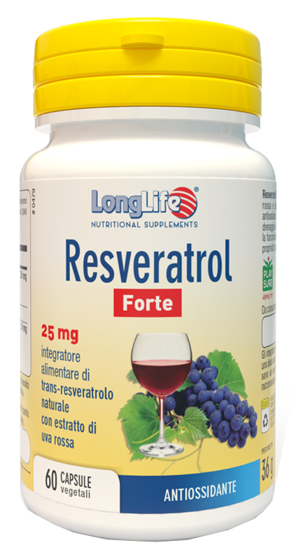 LONGLIFE RESVERATROL FORTE 60 CAPSULE - doctorpill.it