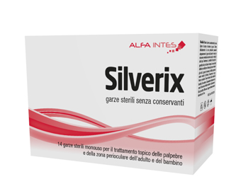 GARZA PERIOCULARE SILVERIX 14 PEZZI - doctorpill.it
