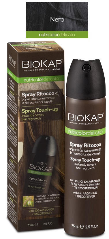 BIOS LINE BIOKAP NUTRICDEL SPRAY RITOCCO NERO 75 ML - doctorpill.it