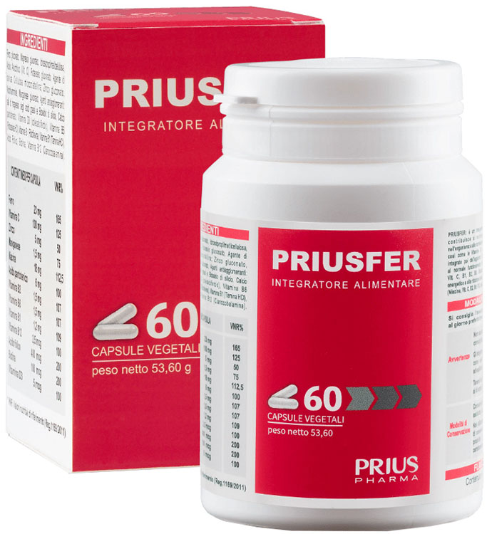 PRIUSFER 60 CAPSULE - doctorpill.it