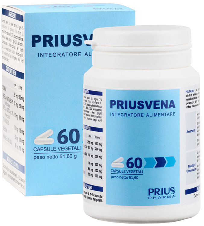 PRIUSVENA 60 CAPSULE - doctorpill.it