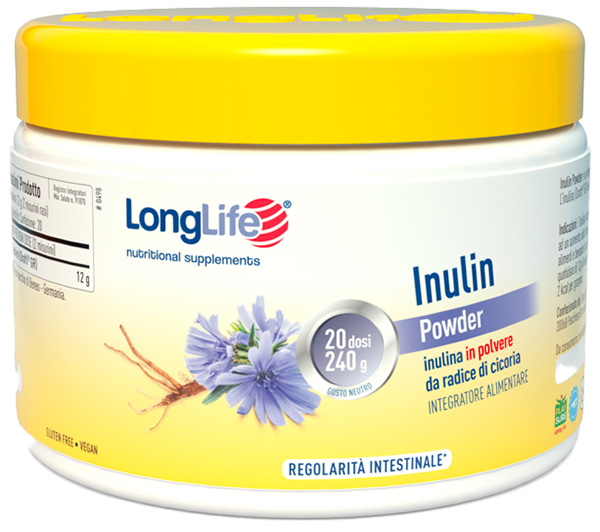 LONGLIFE INULINA POWDER 240 G - doctorpill.it
