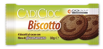 CADICIOC BISCOTTO CACAO 4 PEZZI 8 G - doctorpill.it