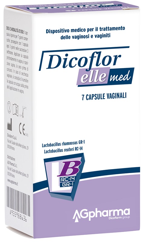 DICOFLOR ELLE MED 7 CAPSULE VAGINALI - doctorpill.it