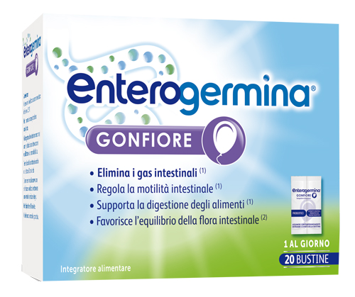 ENTEROGERMINA GONFIORE 20 BUSTINE BIPARTITE - doctorpill.it