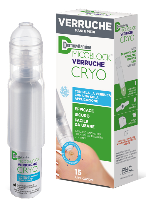 DERMOVITAMINA MICOBLOCK VERRUCHE CRYO SPRAY 38 ML - doctorpill.it