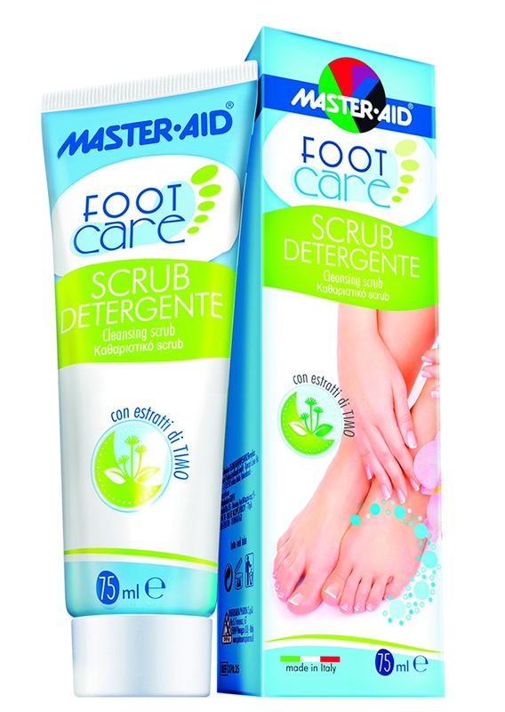 MASTER-AID FOOTCARE DETERGENTE SCRUB PER PIEDI 75 ML L4 - doctorpill.it