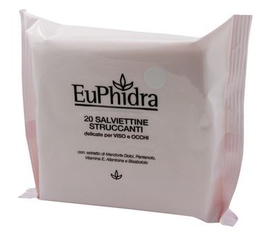 EUPHIDRA SALVIETTINE STRUCCANTI 20 PEZZI - doctorpill.it