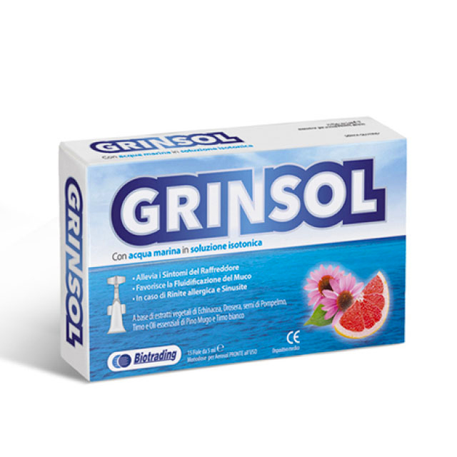 GRINSOL 15 FIALE X 5 ML - doctorpill.it