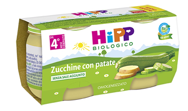 HIPP BIO HIPP BIO OMOGENEIZZATO ZUCCHINE CON PATATE 2X80 G - doctorpill.it
