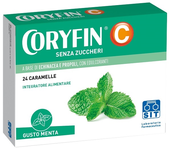 CORYFIN C SENZA ZUCCHERO MENTOLO 48 G - doctorpill.it