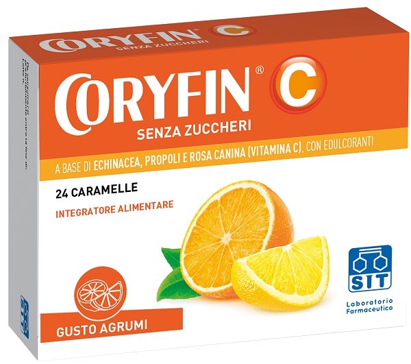 CORYFIN C SENZA ZUCCHERO AGRUMI 48 G - doctorpill.it