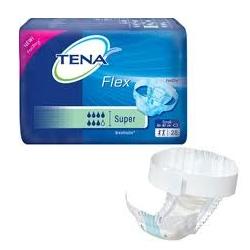 PANNOLONE A CINTURA PER INCONTINENZA TENA FLEX SUPER EXTRA LARGE 30 PEZZI - doctorpill.it