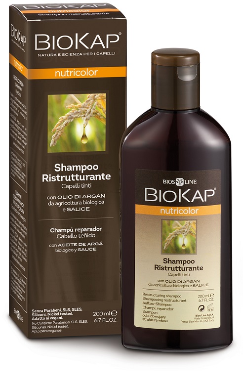 BIOKAP NUTRICOLOR SHAMPOO RISTRUTTURANTE 200 ML - doctorpill.it