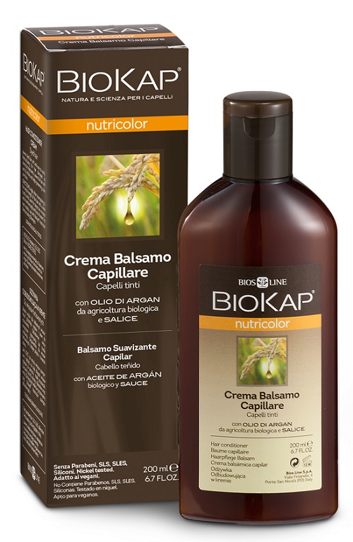 BIOKAP NUTRICOLOR CREMA BALSAMO CAPILLARE 200 ML - doctorpill.it