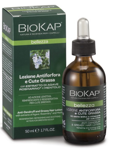 BIOKAP BELLEZZA LOZIONE ANTIFORFORA E CUTE GRASSA 50 ML BIOSLINE - doctorpill.it