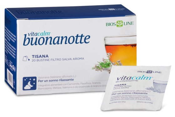 VITACALM BUONANOTTE TISANA 20 BUSTINE - doctorpill.it
