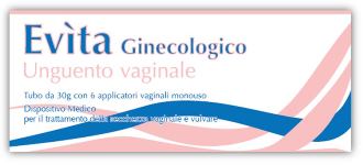 EVITA GINECOLOG UNGUENTO VAGINALE TUBO DA 30 G + 6 APPLICATORI VAGINALI MONOUSO - doctorpill.it