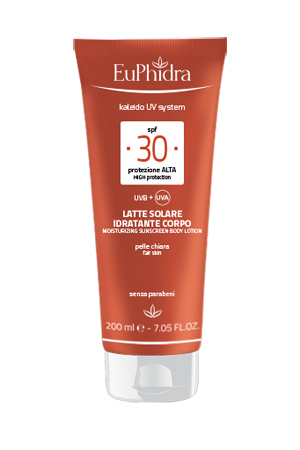 EUPHIDRA KALEIDO UV SYSTEM LATTE SOLARE CORPO 30 - doctorpill.it