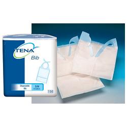BAVAGLIA MONOUSO TENA BIB MISURA MEDIA/LARGE 150 PEZZI - doctorpill.it