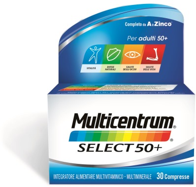 MULTICENTRUM SELECT 50+ 30 COMPRESSE - doctorpill.it