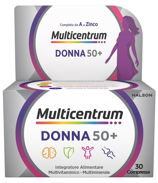 MULTICENTRUM DONNA 50+ 30 COMPRESSE - doctorpill.it