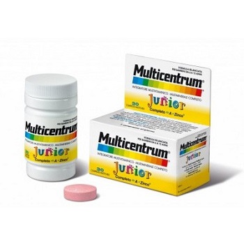 MULTICENTRUM JUNIOR 30 COMPRESSE - doctorpill.it