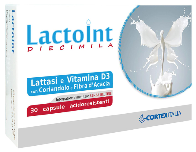 LACTOINT DIECIMILA 30 CAPSULE ACIDORESISTENTI SENZA GLUTINE - doctorpill.it
