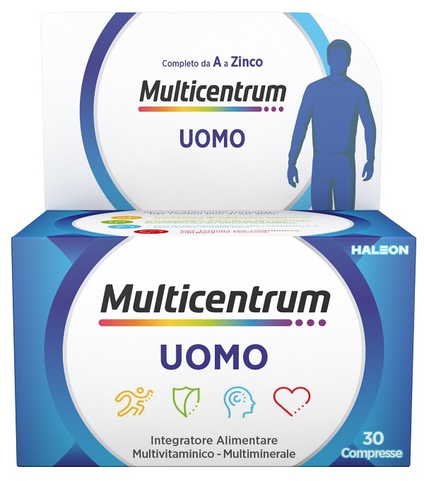MULTICENTRUM UOMO 30 COMPRESSE - doctorpill.it