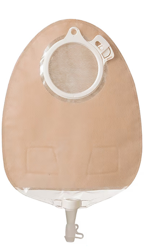 SACCA PER UROSTOMIA CON MULTICHAMBER TRASPARENTE SISTEMA A 2 PEZZI SENSURA CLICK 40 MM MIDI 430 ML 30 PEZZI - doctorpill.it