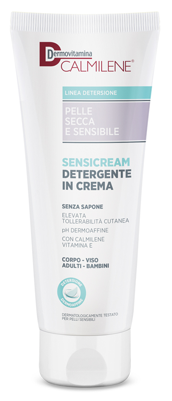 DERMOVITAMINA CALMILENE SENSICREAM DETERGENTE IN CREMA SENZA SAPONE PER PELLE SECCA E SENSIBILE 250 ML - doctorpill.it