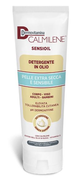 DERMOVITAMINA CALMILENE SENSIOIL DETERGENTE IN OLIO SENZA SAPONE PER PELLE EXTRA SECCA E SENSIBILE 250 ML - doctorpill.it