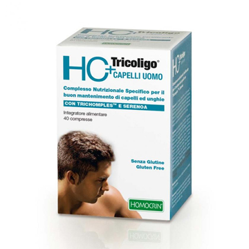 HC+ TRICOLIGO UOMO 40 COMPRESSE - doctorpill.it