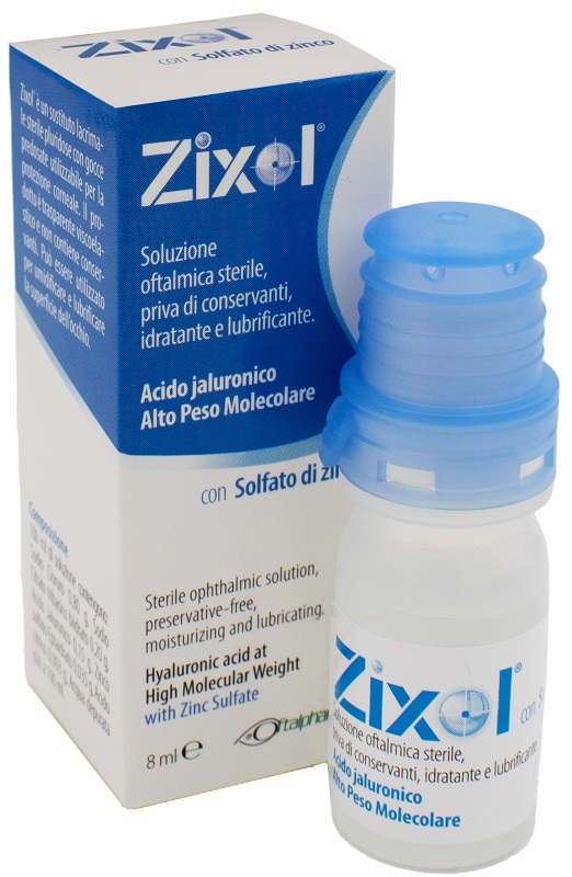 SOLUZIONE OFTALMICA ZIXOL PLURIDOSE 8 ML - doctorpill.it